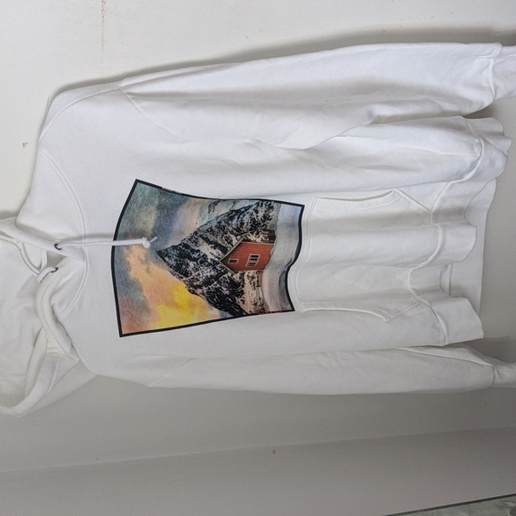 NWOT Gender- Neutral Graphic Pullover hoodie sweatshirt For Men& Women - Picture 6 of 7